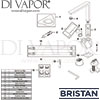 Bristan Amaretto Easyfit Sink Mixer Tap Spares